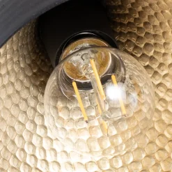 Hængelampe Tattoo 6201 3-lys rondel sort/guld^Opviq New