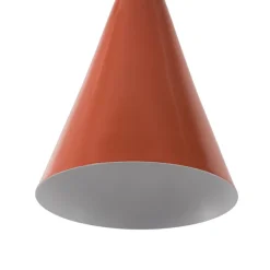 Opviq Hængelampe Tom, orange, metal, Ø 19 cm, E27