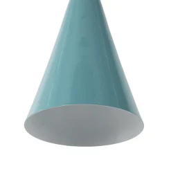 Opviq Hængelampe Tom, turkis, metal, Ø 19 cm, E27