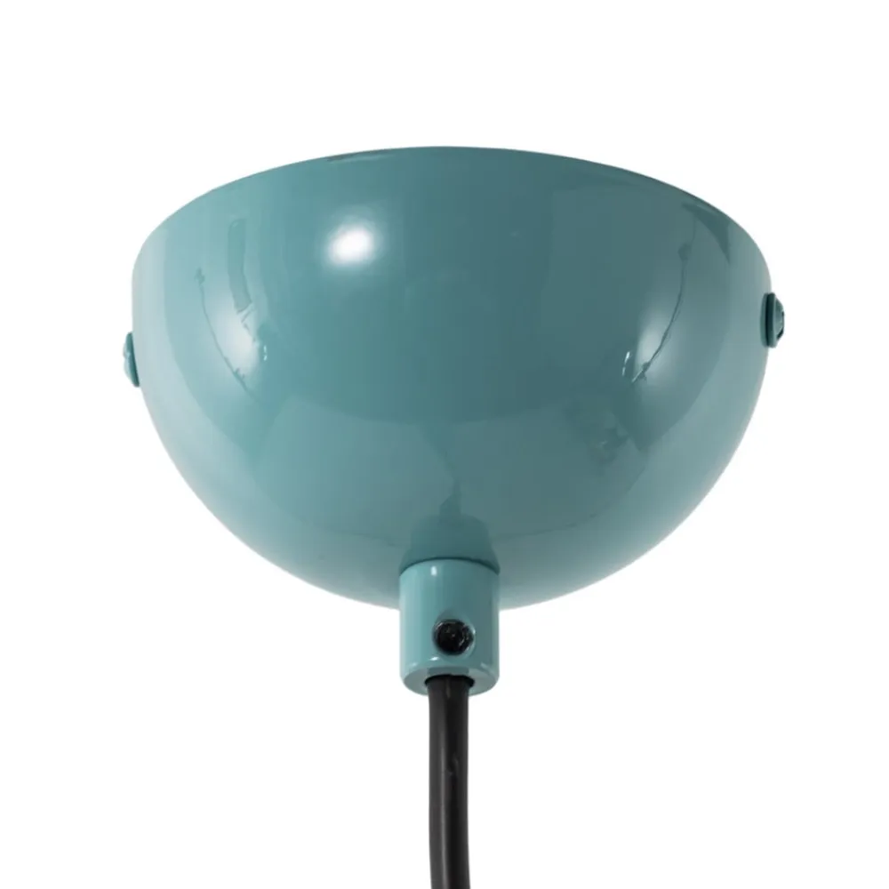 Opviq Hængelampe Tom, turkis, metal, Ø 19 cm, E27