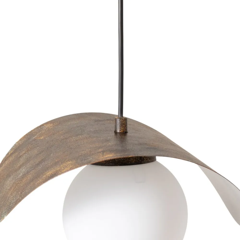 Opviq Hængelampe Vatoz, 3 lyskilder, sort, Ø 50 cm, metal