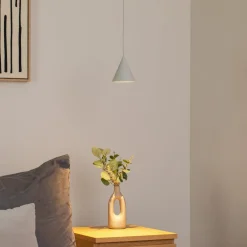 Hængelampe ZENITH, lysegrå, Ø 11 cm, metal, GU10^Nowodvorski Lighting New