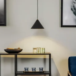 Nowodvorski Lighting Pendellamper>Hængelampe Zenith S med metalskærm i sort