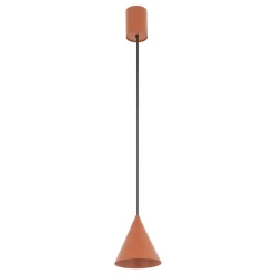 Nowodvorski Lighting Hængelampe ZENITH, terrakotta, Ø 11 cm, metal, GU10