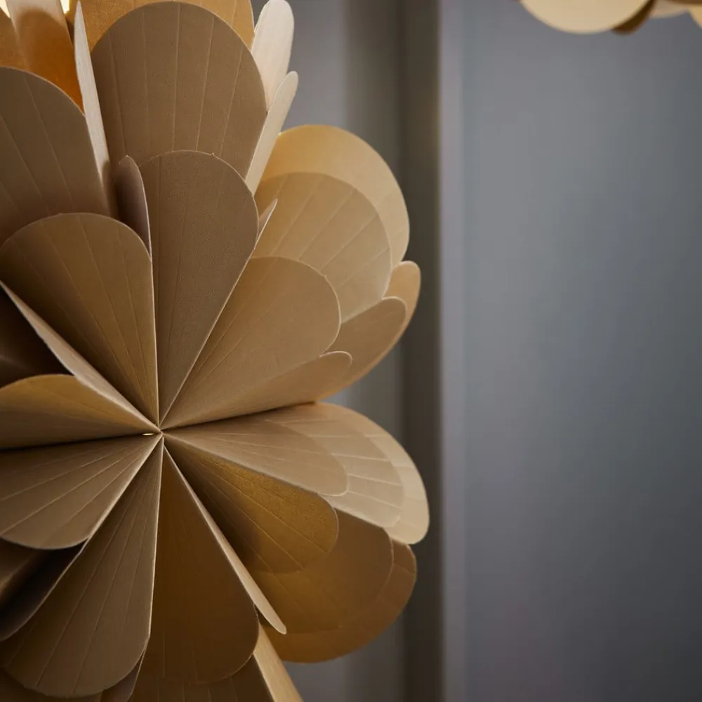 Markslöjd Julepynt|Julestjerner>Hængestjerne Maravilla, guld Ø 60 cm