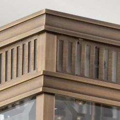 Elstead Udendørs Loftlamper>Holborn udendørs loftslampe, kantet, mørk bronze