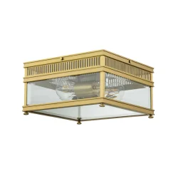 Elstead Udendørs Loftlamper>Holborn udendørs loftslampe, børstet messing