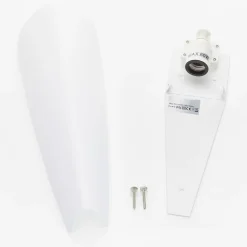 Hvid Dedalo væglampe IP44^Fabas Luce Discount