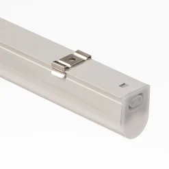 Hvid LED lysskinne Eckenheim med kontakt^Ledino Clearance