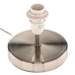 Brilliant Hvid tekstil bordlampe Clarie