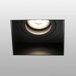 FARO BARCELONA Hyde spot 1 lyskilde kantet drejelig sort