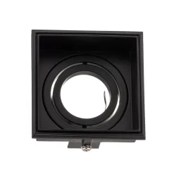 FARO BARCELONA Hyde spot 1 lyskilde kantet drejelig sort