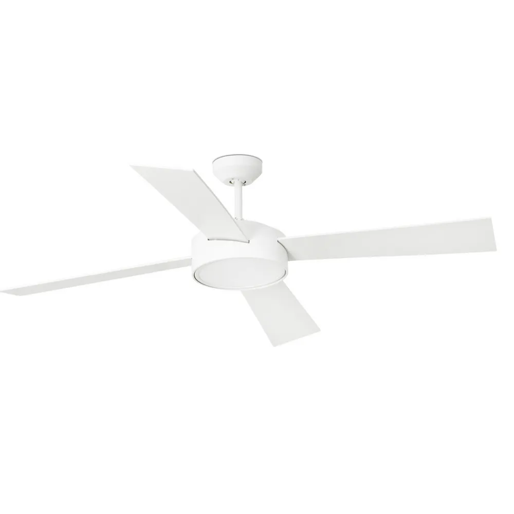 FARO BARCELONA Hydra loftventilator, LED, fjernbetjening, hvid