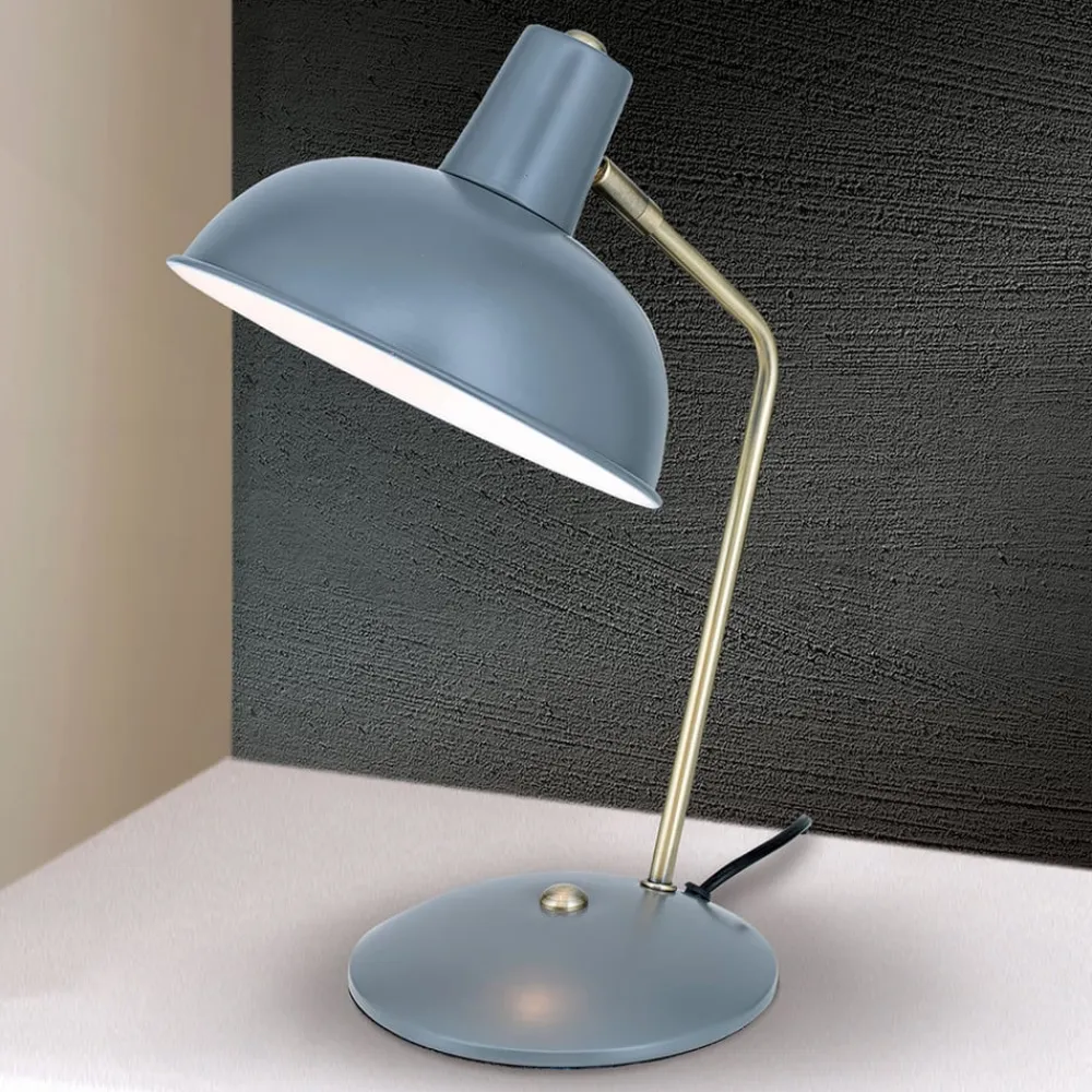 I vintagelook - Fedra bordlampe, grå^ORION Online