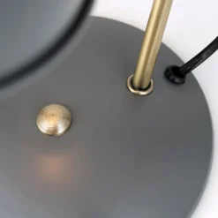 I vintagelook - Fedra bordlampe, grå^ORION Online