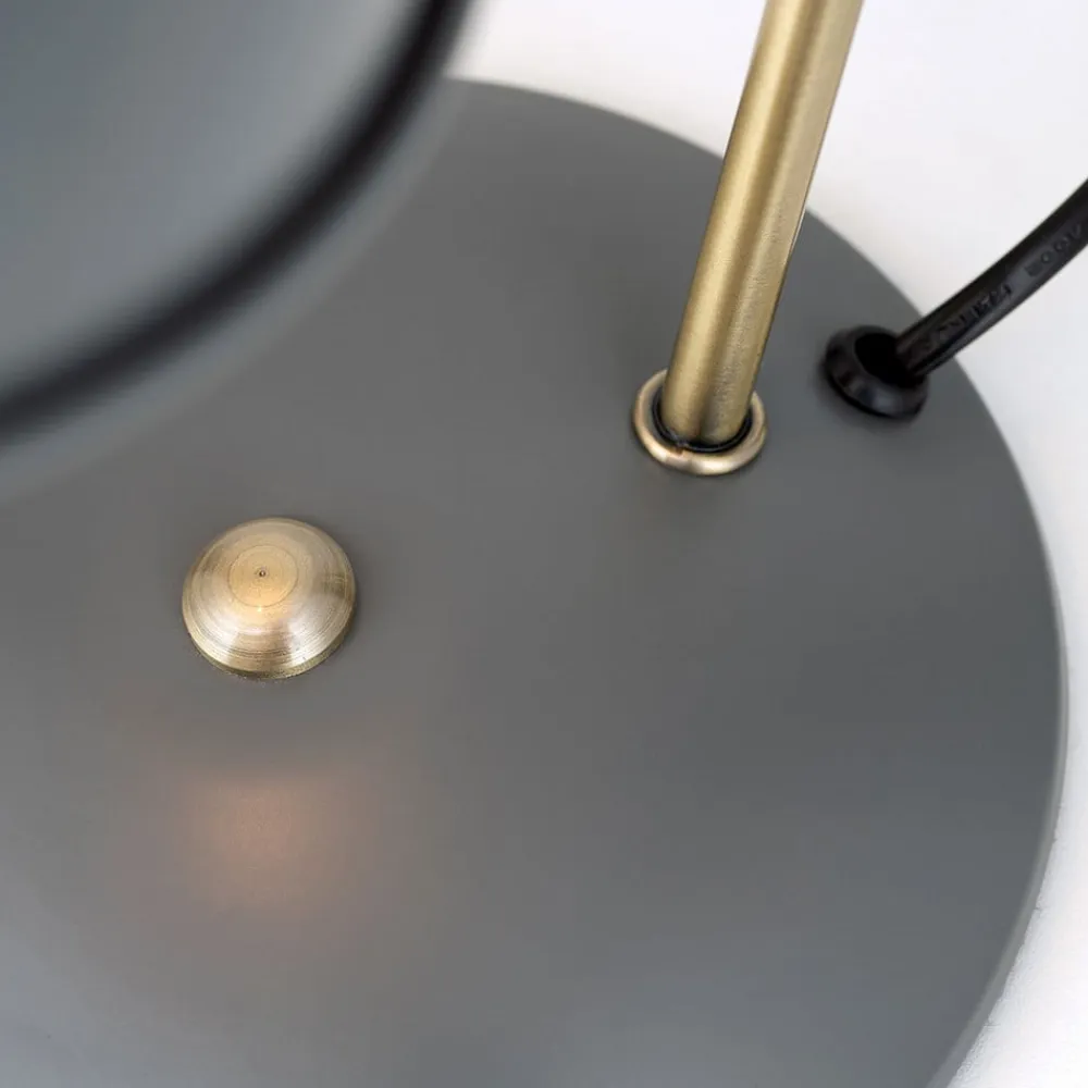 I vintagelook - Fedra bordlampe, grå^ORION Online