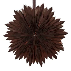 STAR TRADING Julepynt|Julestjerner>Ice dekostjerne, uden fatning, brun