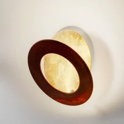 Vera LED-væglampe 930 Ø26cm guld/rust^ICONE Discount