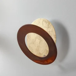 Vera LED-væglampe 930 Ø26cm guld/rust^ICONE Discount