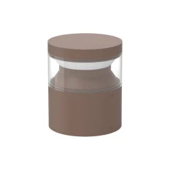 Ideallux Sokkellamper>Ideal Lux LED-sokkellampe Boeing, kaffebrun, højde 15 cm