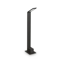 Ideallux Ideal Lux LED-vejlampe sort 3.000 K højde 60 cm aluminium
