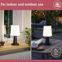 Paulmann Ilanga Solcelle Lampe Anthracite -