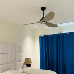 KICHLER Imari LED-loftventilator, tre blade