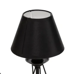 Imponerende lysekrone Bona med tekstilskærm^Euluna Outlet