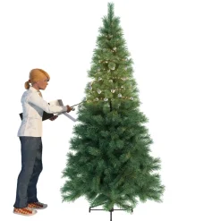 2in1 LED-lyskæde, frosty sølv, 700 LED’er^Hemsson New