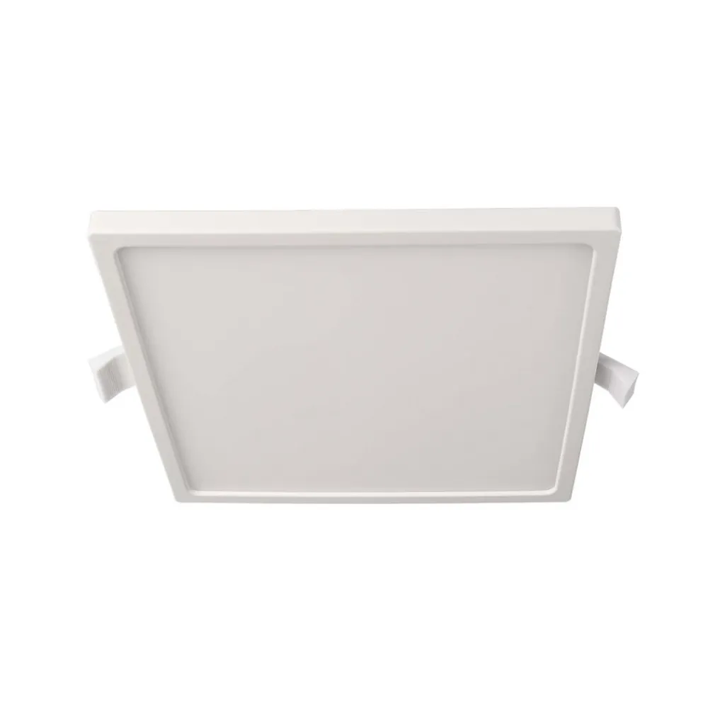 Indbygget loftlampe med LED Alya hvid 18x18cm 2.700 K^Deko-Light Hot