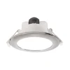 Indbygget loftlampe med LED Acrux, Ø 11 cm, sølvfarvet mat, CCT^Deko-Light Sale