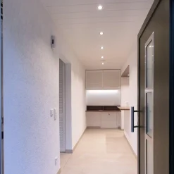 Indbygget loftlampe med LED Acrux, Ø 11 cm, sølvfarvet mat, CCT^Deko-Light Sale