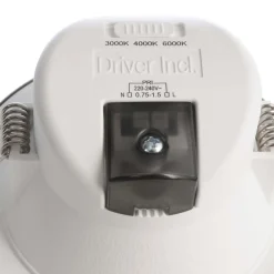 Indbygget loftlampe med LED Acrux, Ø 11 cm, sølvfarvet mat, CCT^Deko-Light Sale