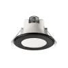 Deko-Light Indbygget loftlampe med LED Acrux, Ø 9 cm, sort, CCT
