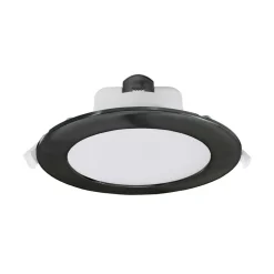 Deko-Light Indbygningsspots>Indbygget loftlampe med LED Acrux, Ø 17 cm, sort, CCT