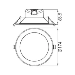 Deko-Light Indbygningsspots><noscript><img width=