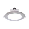 Deko-Light Indbygningsspots>Indbygget loftlampe med LED Acrux, Ø 17 cm, sølvfarvet mat, CCT