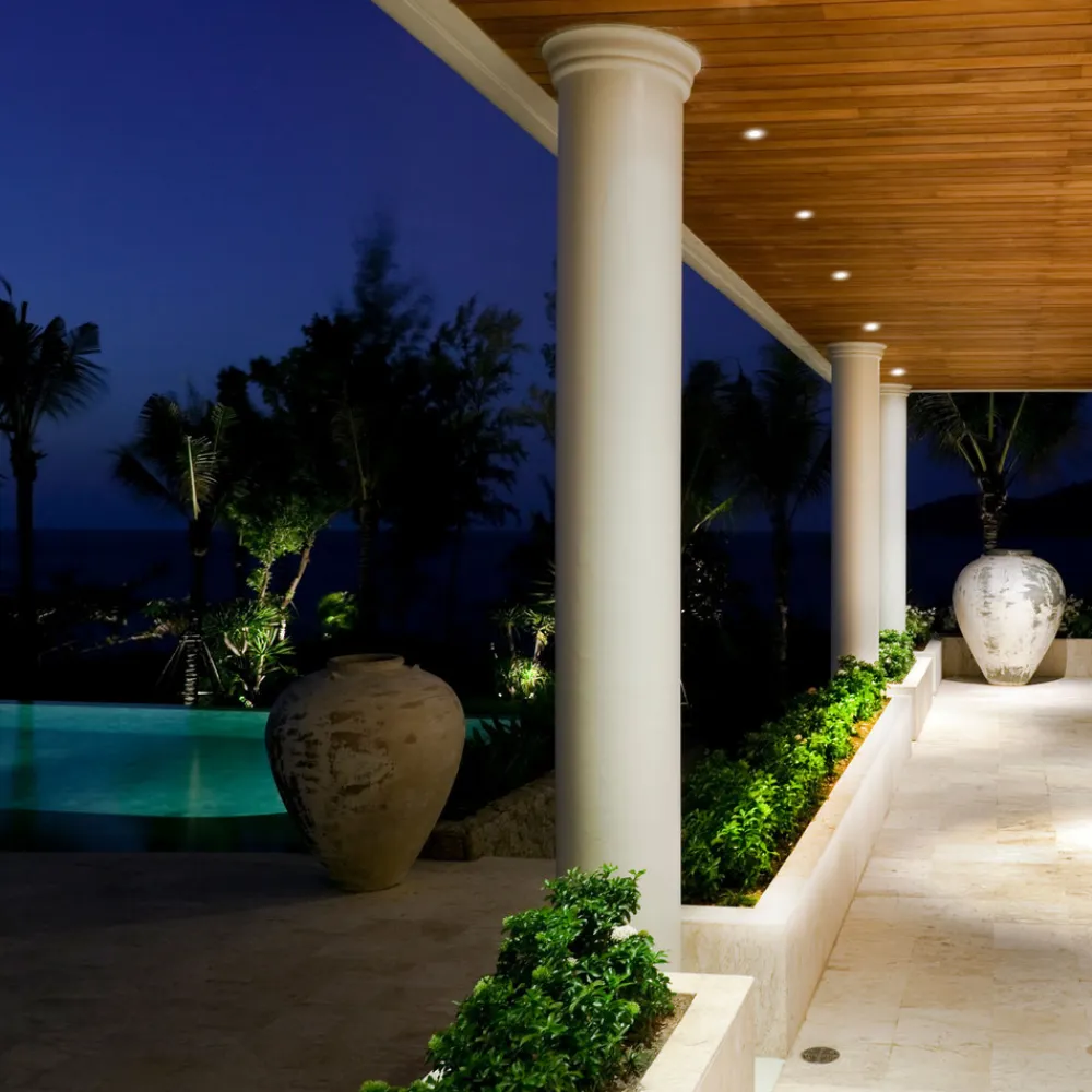 Mantra Iluminación Indbygget loftlampe med LED Guincho sort 12°