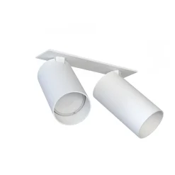 Indbygget loftspot Mono Surface II, 2 lyskilder, hvid, GU10^Nowodvorski Lighting Discount