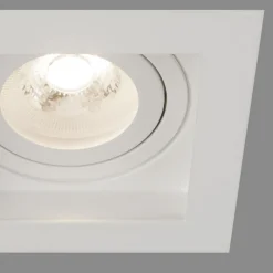 Indbygningslampe Grid One, hvid, 10 x 10 cm, aluminium, GU10^Searchlight Sale