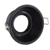 Indbygningslampe Slim Trim, sort, Ø 9,4 cm, IP20, aluminium, GU10^Searchlight Sale