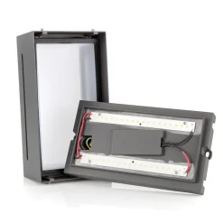 Indus udendørs LED-væglampe, antracit^Trio Lighting Clearance