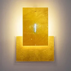 Ingo Maurer Væglamper>24 Karat Blau Flat væglampe