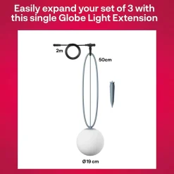 Innr Smart Outdoor Globe Colour LED-kugle, indsats^Innr Lighting Outlet