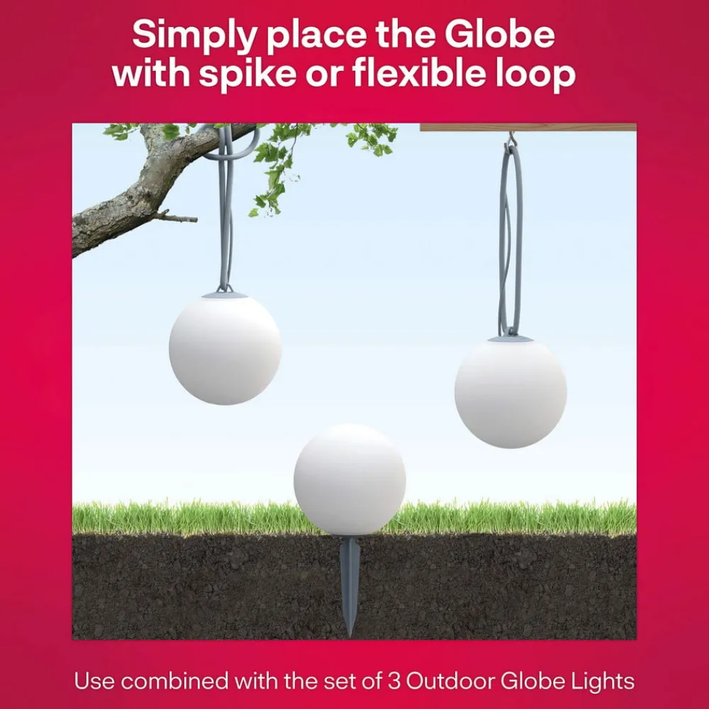 Innr Smart Outdoor Globe Colour LED-kugle, indsats^Innr Lighting Outlet
