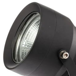 Irina udendørs LED-spot, jordspyd, stik, grå, metal^Lucande Clearance