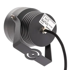 Irina udendørs LED-spot, jordspyd, stik, grå, metal^Lucande Clearance