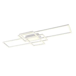Trio Lighting Irvine LED-loftlampe, 3.000-6.500 K, mat hvid