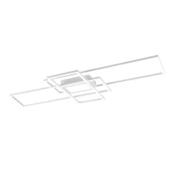 Trio Lighting Irvine LED-loftlampe, 3.000-6.500 K, mat hvid