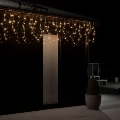 Isregn LED-lyskæde til udendørs brug, 96 lyskilder^Konstsmide Christmas Outlet